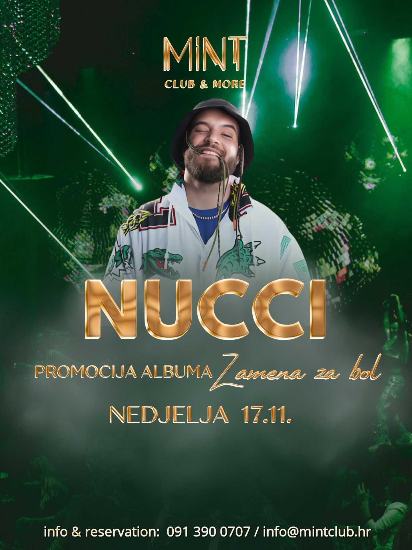 NUCCI @ MINT CLUB & MORE