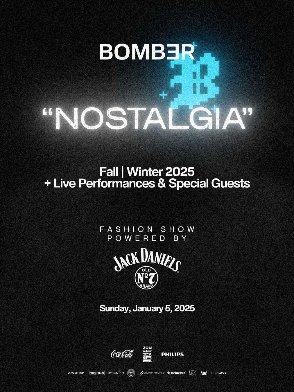 BOMBER "FW25 NOSTALGIA" FASHION SHOW powered by Jack Daniels