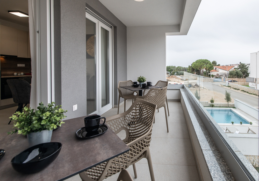 POOL APARTMENTS MARE B - četverokrevetni apartman