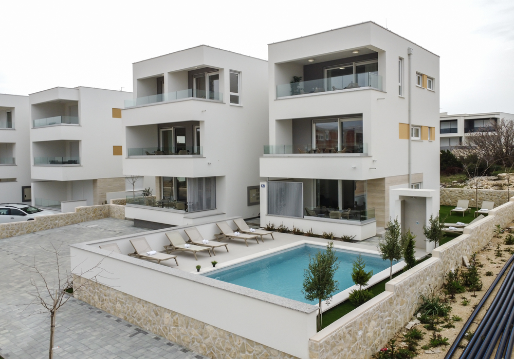 POOL APARTMENTS MARE B - šesterokrevetni apartman